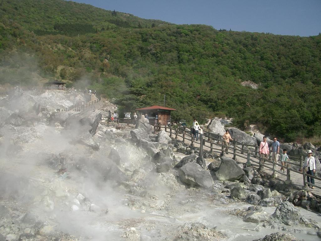 Yumoto Hotel Unzen Bagian luar foto