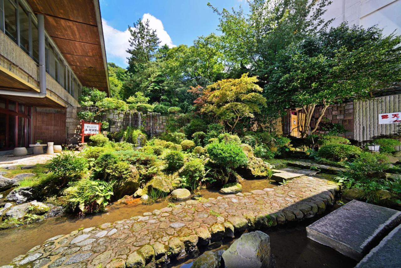Yumoto Hotel Unzen Bagian luar foto