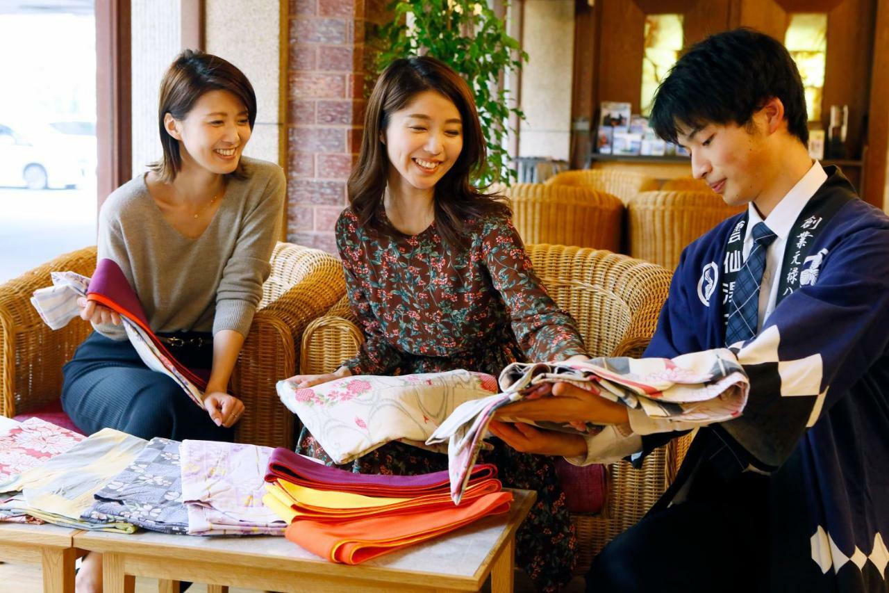 Yumoto Hotel Unzen Bagian luar foto