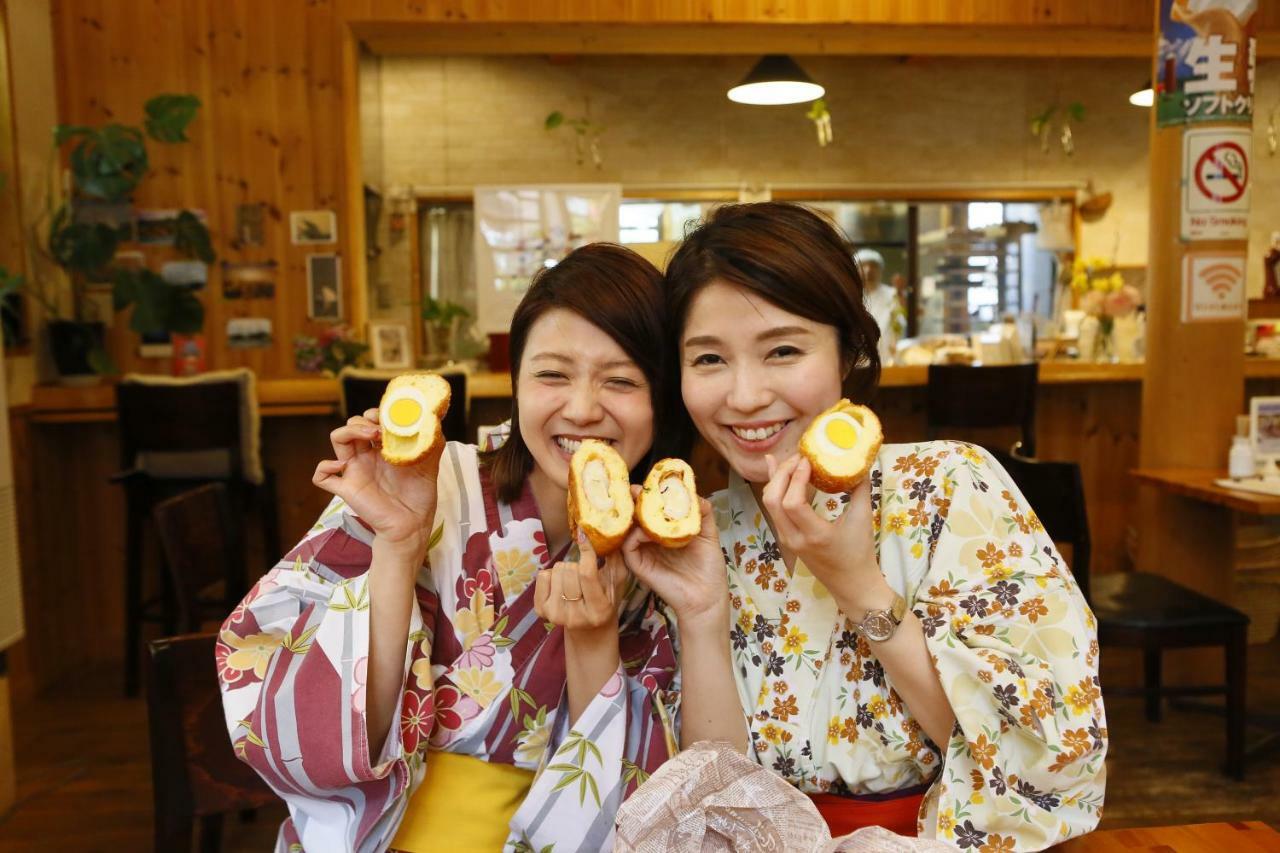 Yumoto Hotel Unzen Bagian luar foto