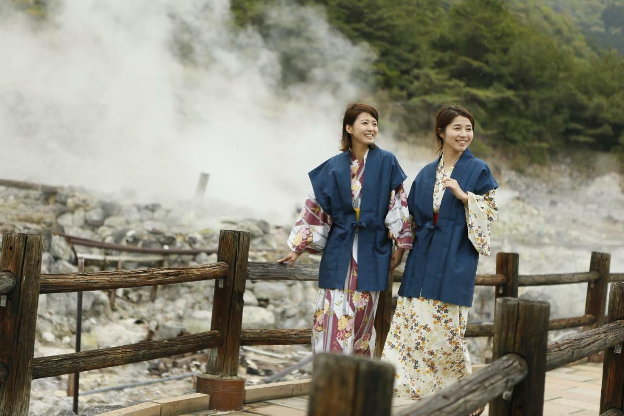 Yumoto Hotel Unzen Bagian luar foto