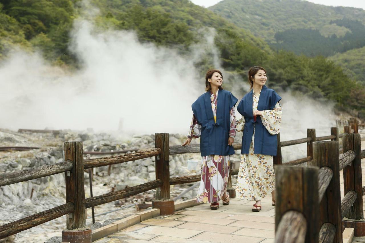 Yumoto Hotel Unzen Bagian luar foto